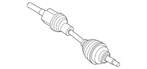 Front left half-shaft drive for Ford Ecosport 18-20 2.0