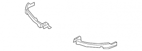 Front bumper mount right long under headlight Mazda6 03-08