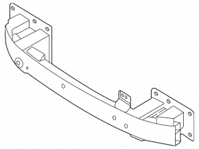 Front Bumper Reinforcement Ford Mustang Mach-E 21-23