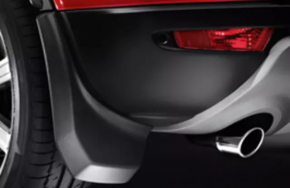 Rear mud flaps, set of 2, Land Rover Range Rover Evoque 2012-2018