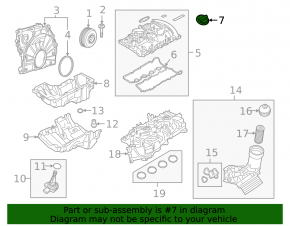 BMW 2 F44 20-24 Oil Filler Cap
