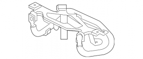 Honda Insight 19-22 Canister Valve Bracket