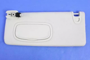 Left visor Chrysler 200 15-17 gray without backlight, without hook