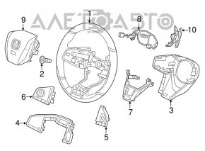 Left steering wheel control buttons Honda CRV 17-18