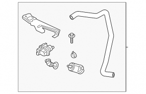 Fuel Vapor Leak Detection Pump Assembly for Audi Q7 20-21 3.0T MHEV