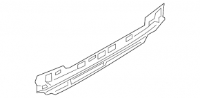 Rear bumper bracket, central, BMW 3 G20 19-22