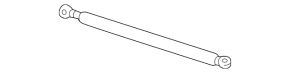 Right hood shock absorber for Subaru WRX 15-21