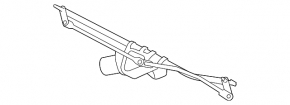 Windscreen wiper linkage with motor Mini Cooper Clubman R55 07-14