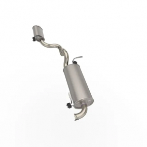 Muffler rear part with barrel Dodge Grand Caravan 11-20 rusty