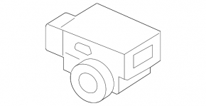 Airbag sensor central cabin Honda Accord 13-17