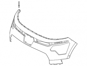 Kia Niro 23-25 front bumper