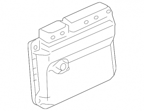 Block ECU engine computer Lexus RX350 10-11