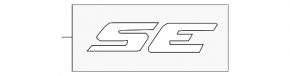 Emblem inscription SE tailgate Ford Escape MK3 13-16