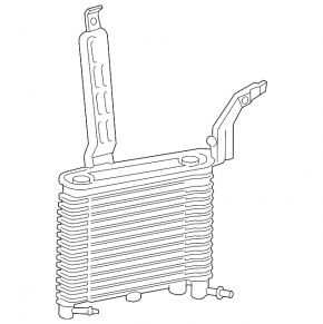 Radiator cooling oil Ford Mustang mk6 15- 2,3T