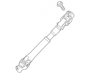 Mazda 6 14-17 steering shaft