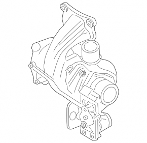 Ford Edge 19-23 2.0T 9kW turbo seized, water damage