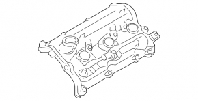 Right valve cover Infiniti Q50 16-24 3.0