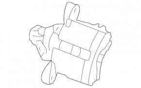 Rear Left Brake Caliper Assembly Chevrolet Impala 14-20