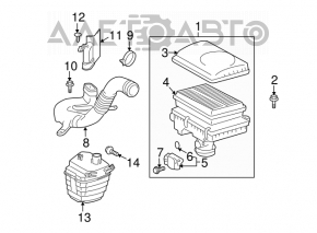 Toyota Prius 20 04-09 Air Duct