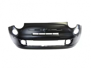Fiat 500 12-17 front bumper without moldings