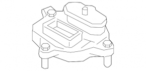 Automatic transmission cushion Audi A6 C8 19- 2.0T