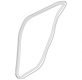 Door seal front right Mitsubishi Eclipse Cross 18-24