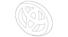 Toyota RAV4 06-12 Limited grille emblem