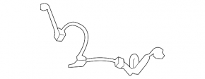Front Left ABS Sensor Wire for Lexus LS460 07-09 RWD