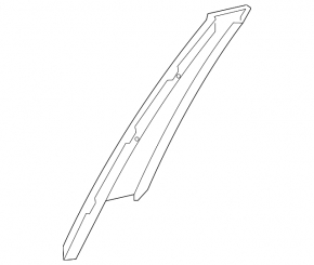 Front left side door trim for Mercedes X247 GLB 20-26
