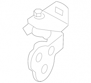 Lower front right door hinge for Ford Focus mk3 11-18