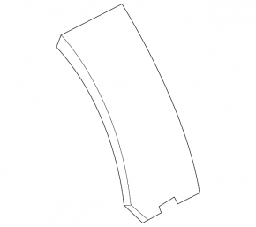 Right outer wing light trim Mazda CX-30 20-