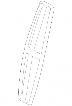Lincoln MKZ 13-16 Front Bumper Emblem
