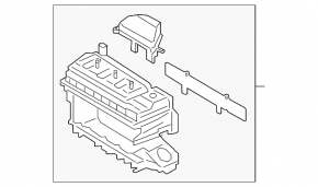 Intake manifold Ford Fusion mk5 13-20 1.5T with Map Sensor, without resonator