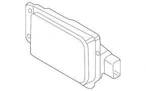 Radar cruise Ford Edge 15-24 with bracket