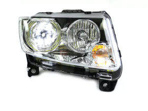 Headlight front right Jeep Compass 14-16 rest light, lens, headlight corrector