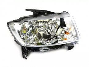 Headlight front right Jeep Compass 14-16 rest light, lens, headlight corrector