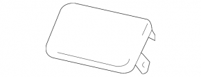 Right headlight washer cap VW Jetta 05-10