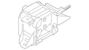 Engine mount left Kia Niro 23- HEV, PHEV
