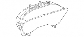 Instrument cluster Infiniti QX30 17-