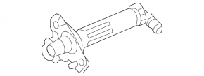 Right headlight washer nozzle for Audi A6 C7 12-15