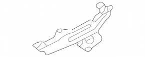 Left hood hinge for Mitsubishi Outlander 22-25