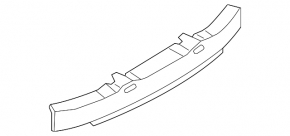 Rear Bumper Absorber VW Jetta 15-18 USA