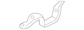 Left hood hinge for Hyundai Veloster 19-22