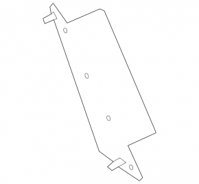 Outer wing light cover rear right Lexus ES250 ES300h ES350 19-