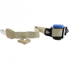 Rear right seat belt Ford Fusion mk5 13-16 beige, dry cleanable