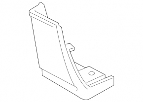 Lower Front Right Wing Trim Ford Edge 19-24 Structure