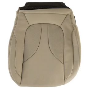 Driver's seat Lincoln MKC 15- with airbag, electric, heated, perforated, beige leather, for cleaning, cracks in leather
