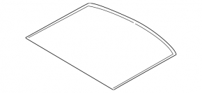 Trunk mat (rubber) Lincoln Corsair 20-26