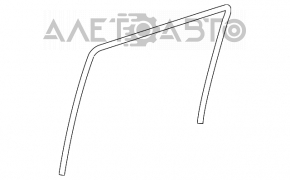 Rear right window seal for Mercedes X164 GL