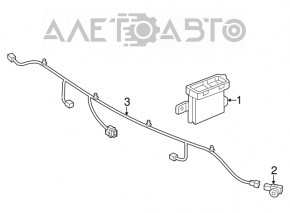 PARK ASSIST CONTROL Chevrolet Volt 11-15